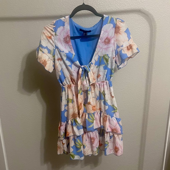 Forever 21 Peony Print Dress - Picture 6 of 12